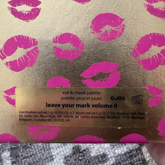 New Tarte Eye and Cheek Palette leave your mark volume II - Picture 6 of 8